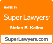 STEFAN B. KALINA SuperLawyers badge rated by SuperLawyers.com