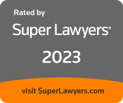 Rated by Super Lawyers(R) - 2023 | visit SuperLawyers.com