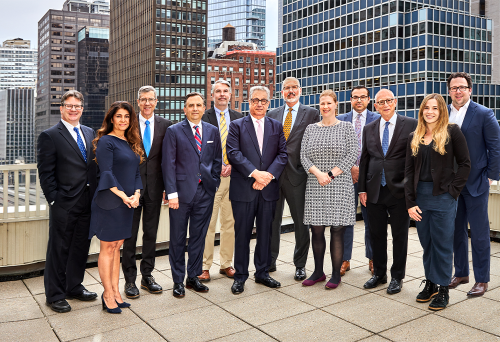 Group photo of the firm's attorneys.
